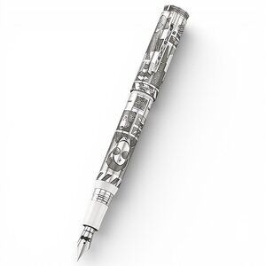 Montegrappa Warner Bros 100 Anniversary Medium Nib Fountain Pen ISWBN3SE